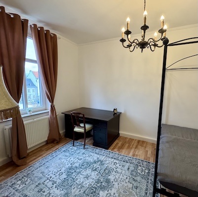 Apartment mit Blick auf den Marktplatz in Rehau